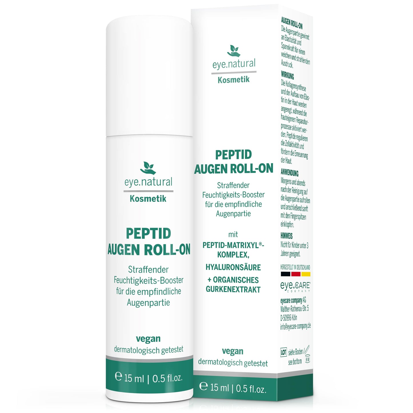 eye.natural // Peptid Augen Roll-on