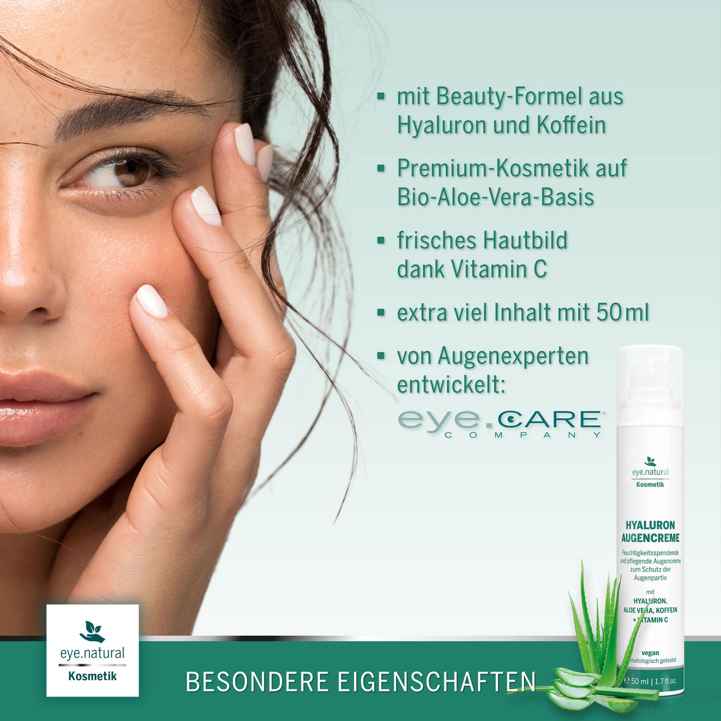 eye.natural // Hyaluron Augencreme