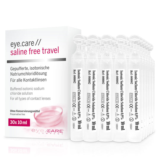 eye.care // saline free travel Ampullen